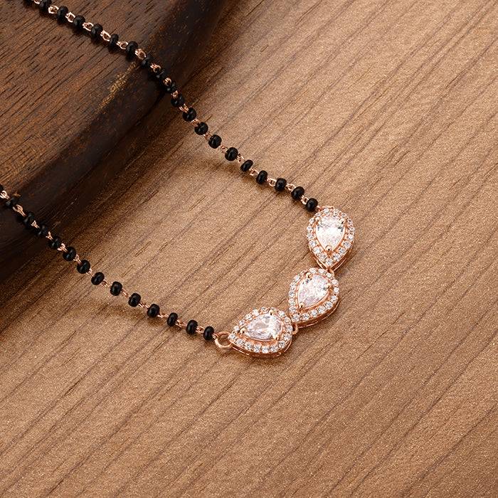 Rose Gold Iconic Love Mangalsutra : PD0675