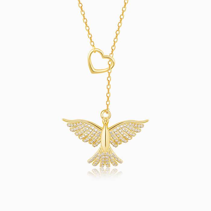 Golden Phoenix Necklace : PD0707