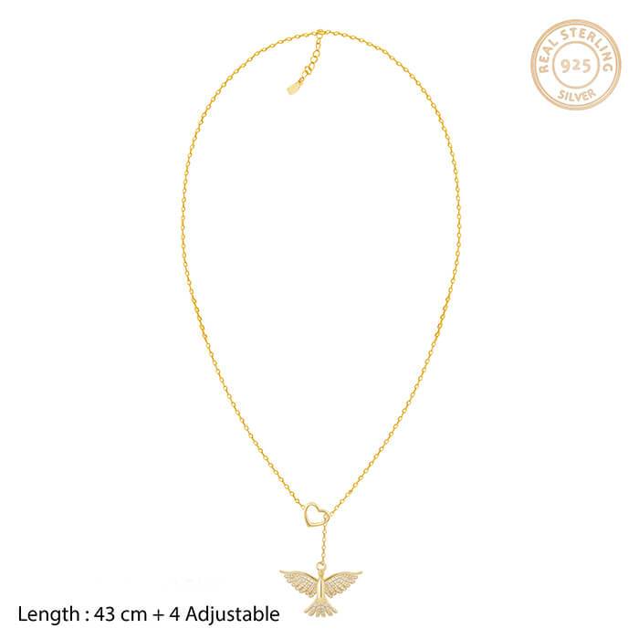 Golden Phoenix Necklace : PD0707