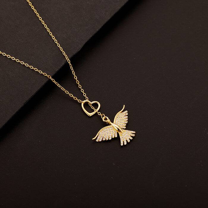 Golden Phoenix Necklace : PD0707