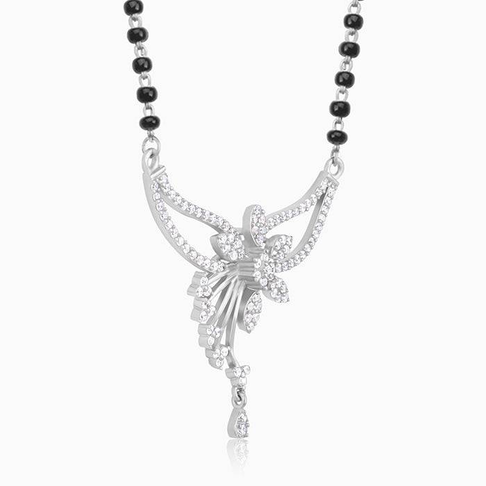 Silver Lovingly Yours Mangalsutra : PD0727