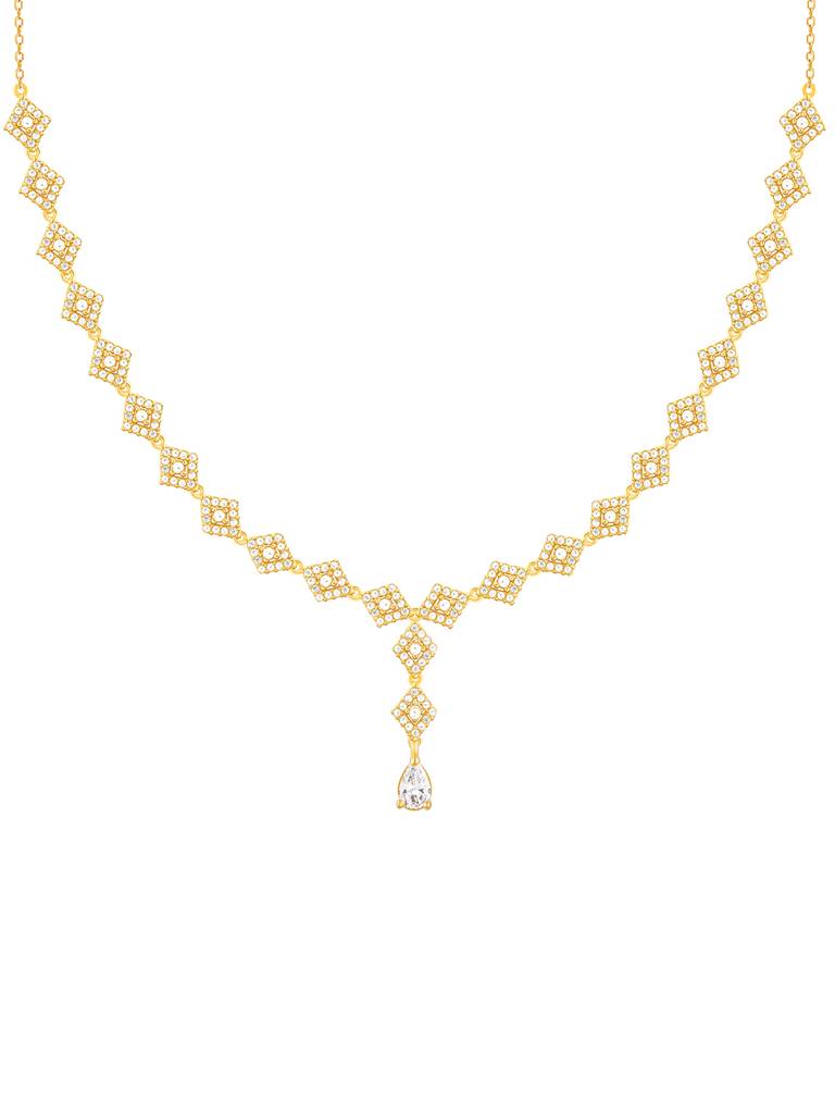 Giva 925 Sterling Silver Golden Noontide Necklace