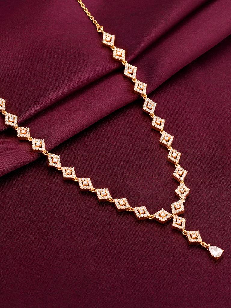 Giva 925 Sterling Silver Golden Noontide Necklace