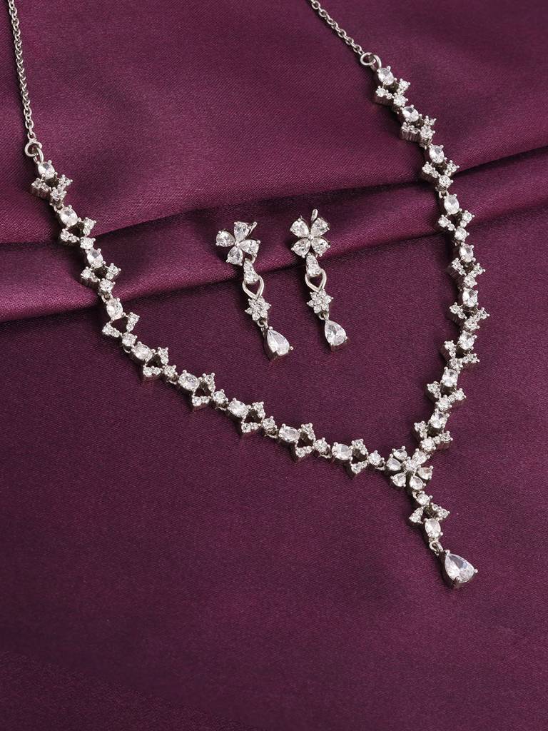 GIVA 925 Sterling Silver Floweret Set