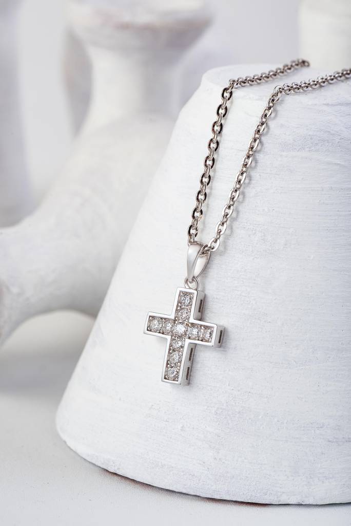 Silberry 925 Sterling Silver Christ'S Vogue Pendant : PDCH11
