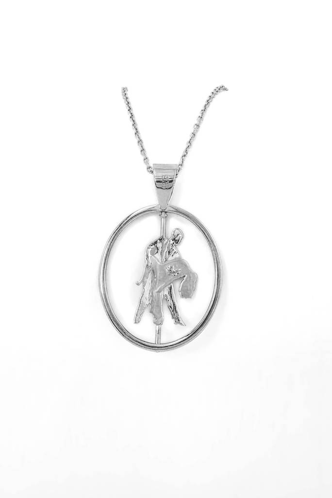 Silberry 925 Sterling Silver Salsas Pendant With Chain : PDCH139