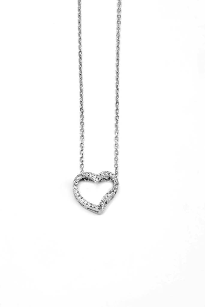 Silberry 925 Sterling Silver Amour Necklace : PDCH165