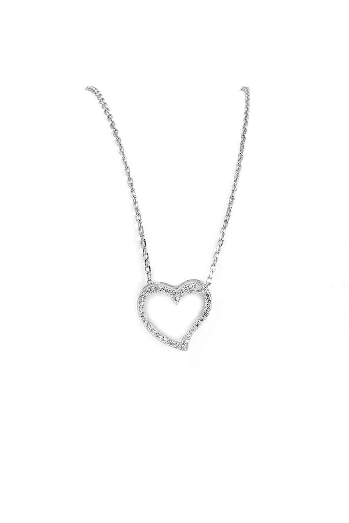 Silberry 925 Sterling Silver Amour Necklace : PDCH165