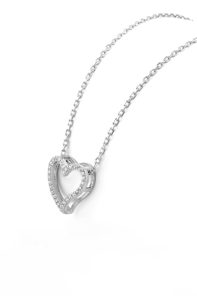 Silberry 925 Sterling Silver Amour Necklace : PDCH165