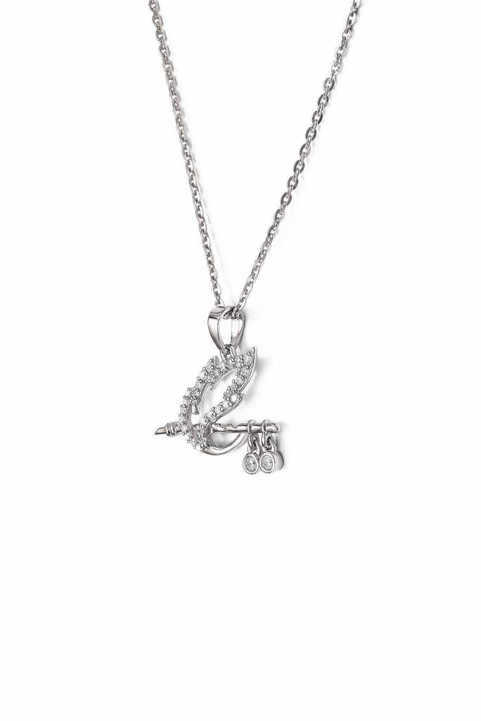 Silberry 925 Sterling Silver Shree Krishna Baasuri Pendant With Chain : PDCH22