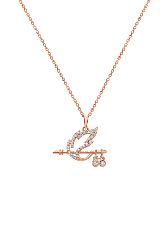 Silberry 925 Sterling Silver Shree Krishna Baasuri Pendant With Chain : PDCH26