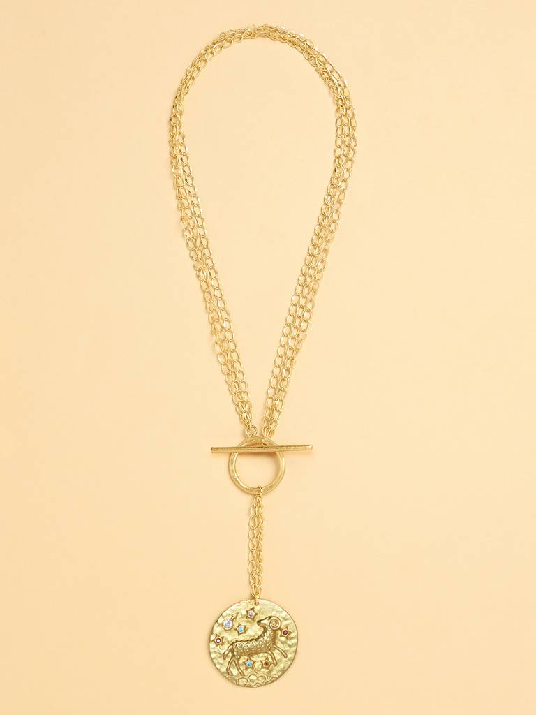 Lariat Style ARIES Celestial Necklace