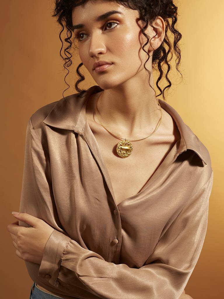 Torque Style  TAURUS Celestial Necklace