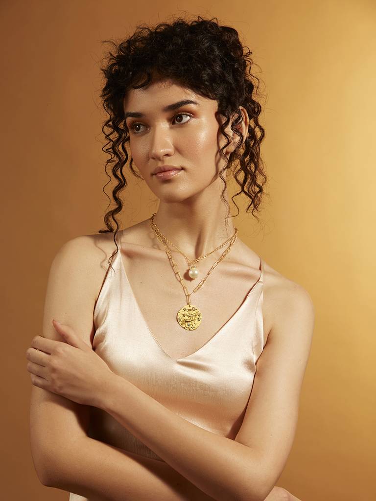 Multi Layer   SAGITTARIUS Celestial Necklace