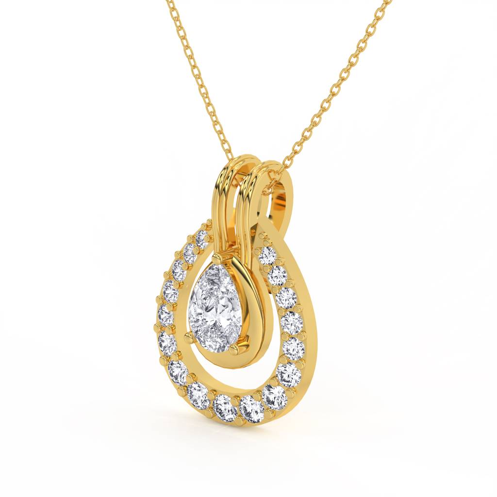 Pear Drop Pendant : PE_522_24