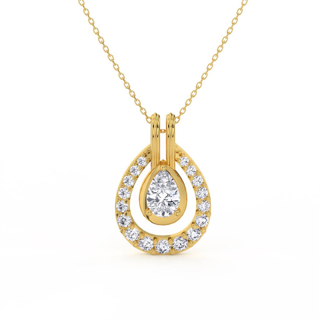 Pear Drop Pendant : PE_522_24