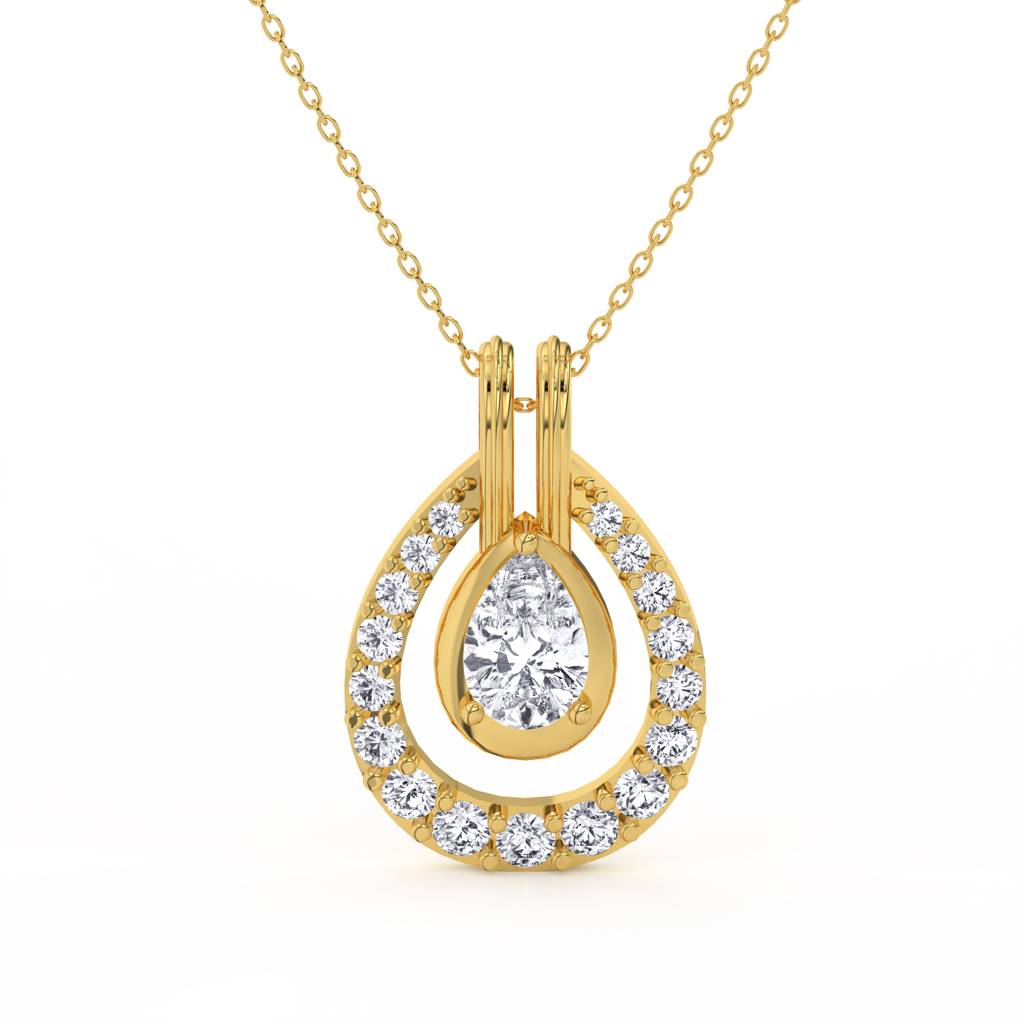 Pear Drop Pendant : PE_522_24