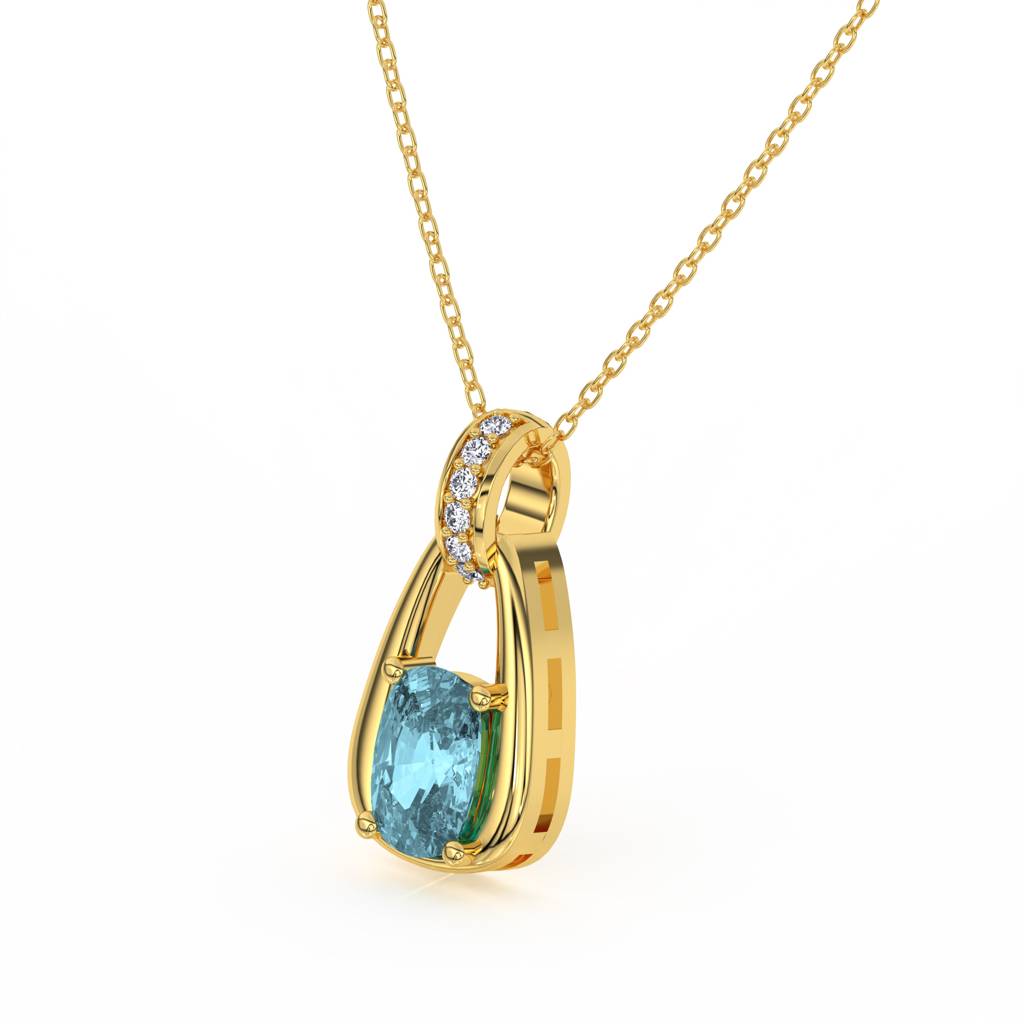 Nora Topaz Pendant : PE_529_24