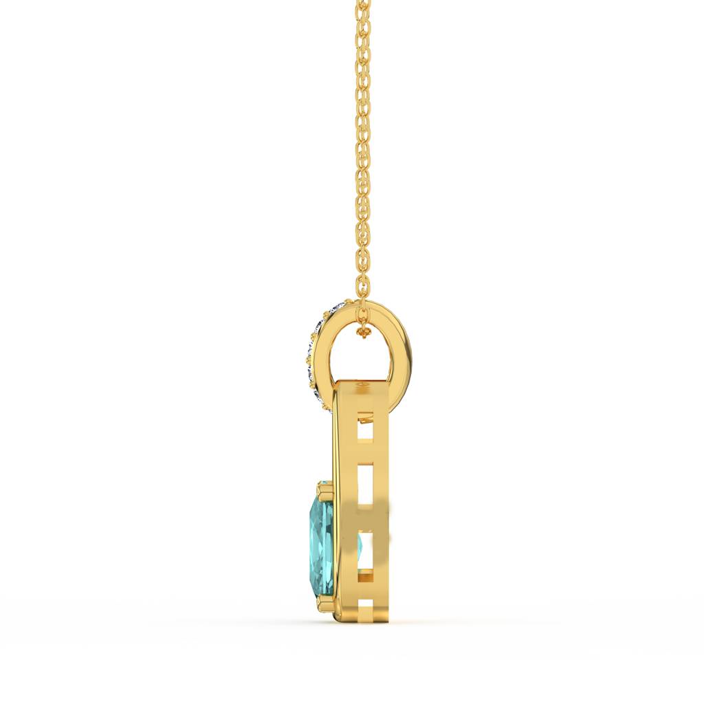 Nora Topaz Pendant : PE_529_24
