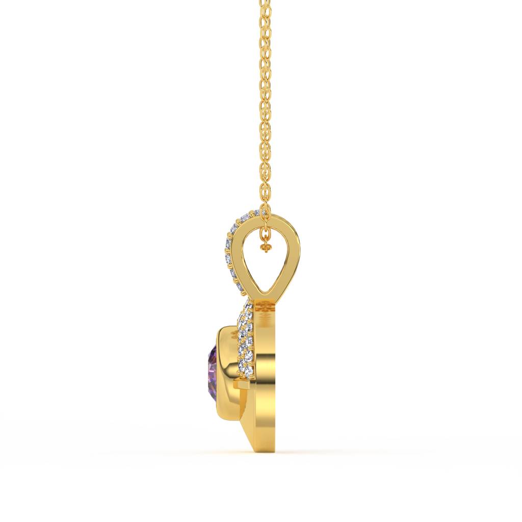 Zara Amethyst Pendant : PE_531_24