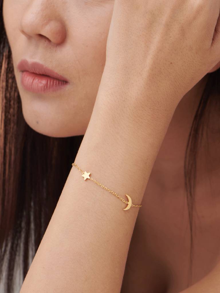 Star Moon Bracelet : PM-BRACELETS-006