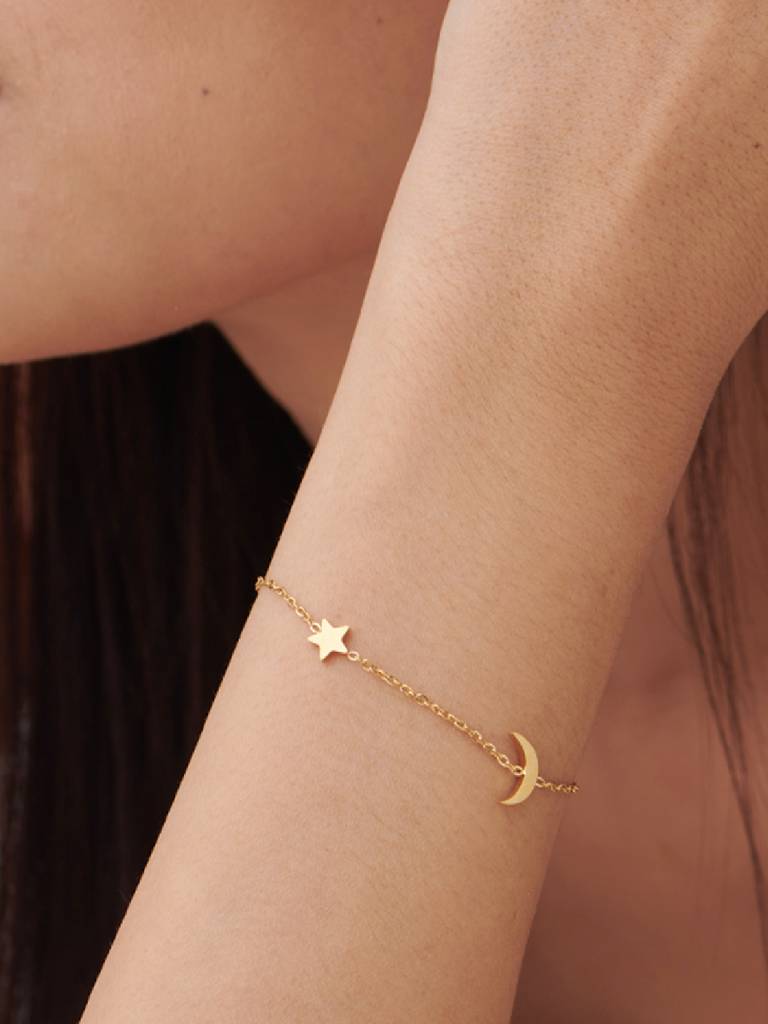 Star Moon Bracelet : PM-BRACELETS-006