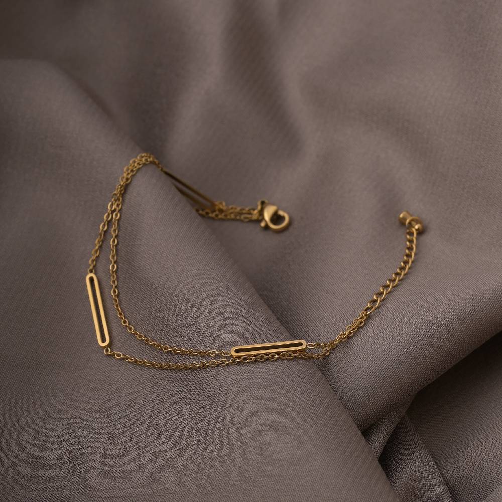 Bar Charm Bracelet : PM-BRACELETS-030