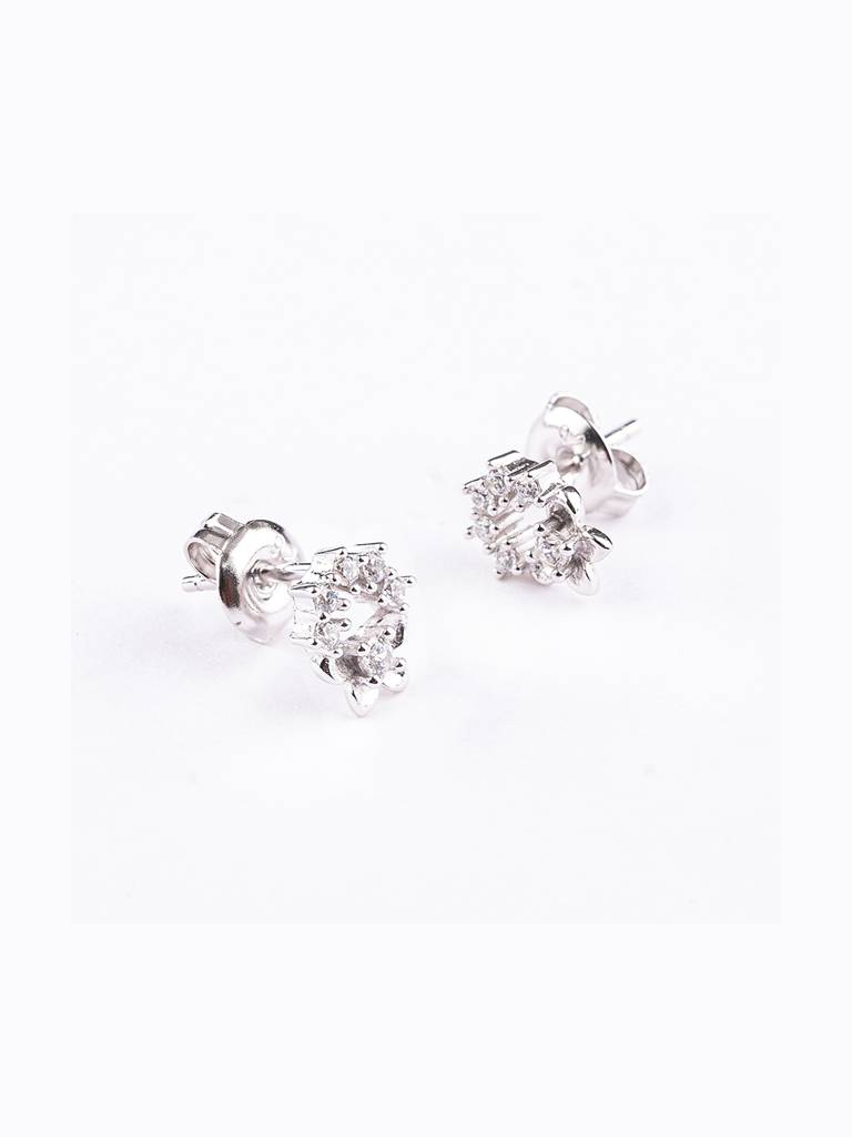 925 Sterling Silver Quirky Studs Earrings : PM-EARRINGS-018