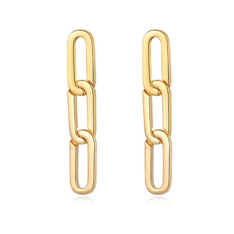 Madeline Chain Link Earrings : PM-EARRINGS-035