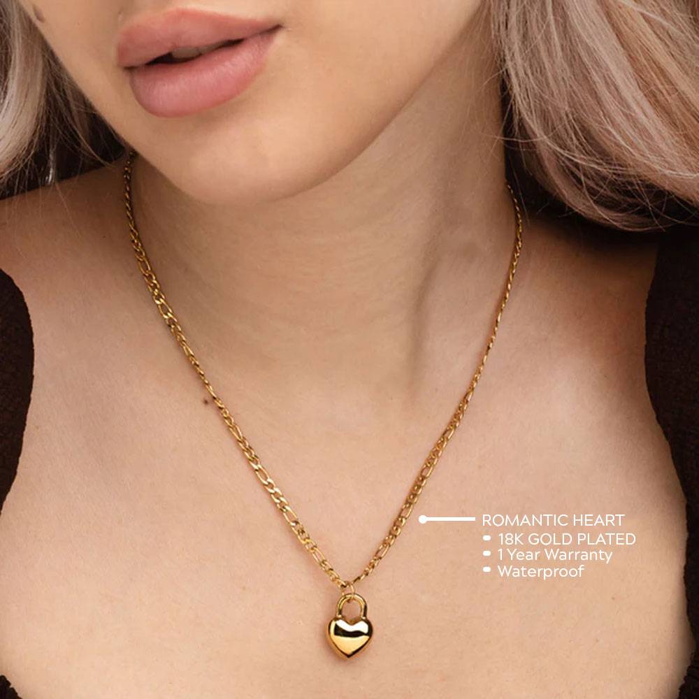 Romantic Heart Necklace : PM-NECKLACE-082