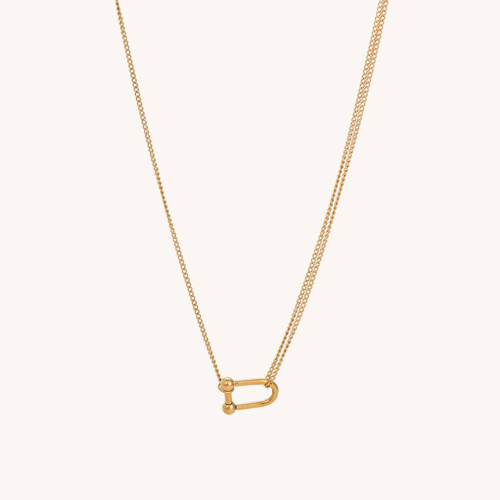 U Shape Necklace : PM-NECKLACE-090