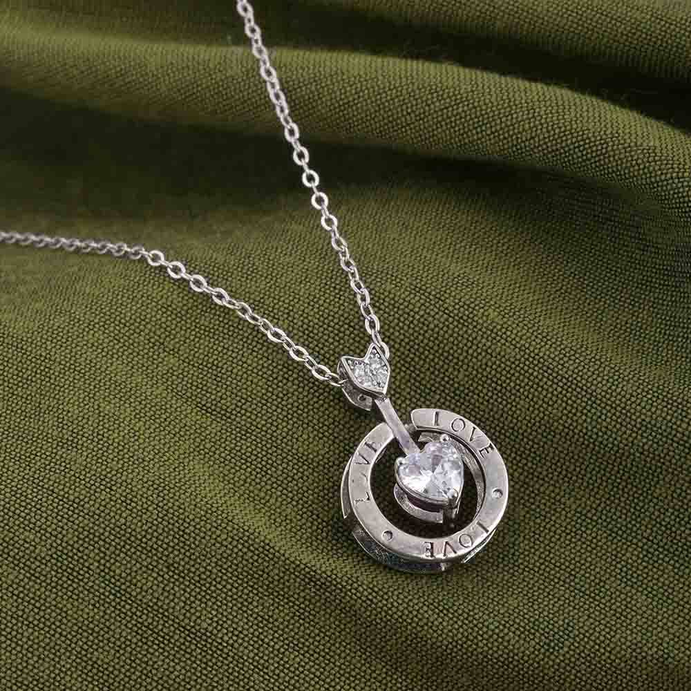 925 Sterling Silver 18K Gold-Plated Handcrafted Necklace : PM-NECKLACE-142