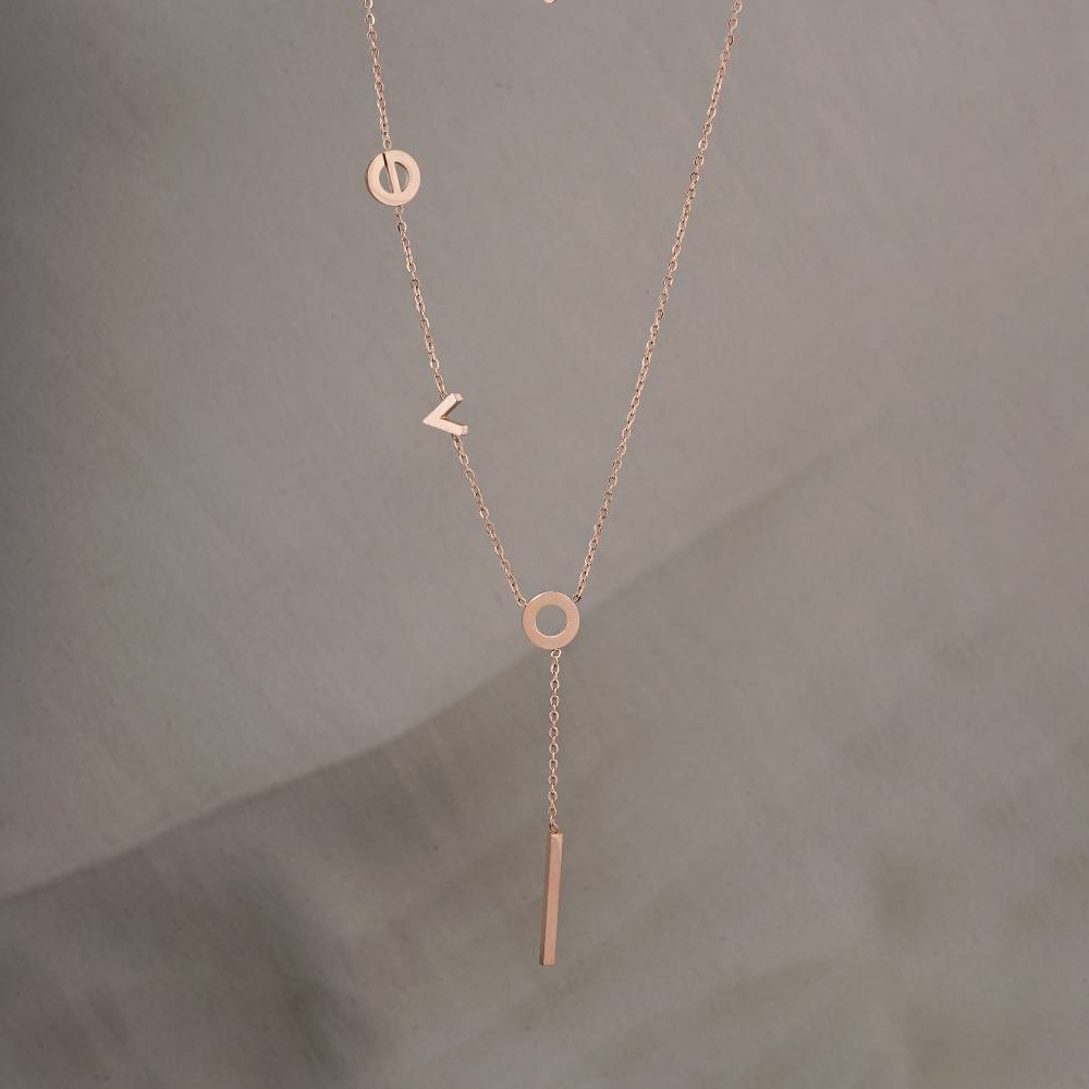 Love Space Necklace- For Womens Waterproof & Anti-Tarnish : PM-NECKLACE-152