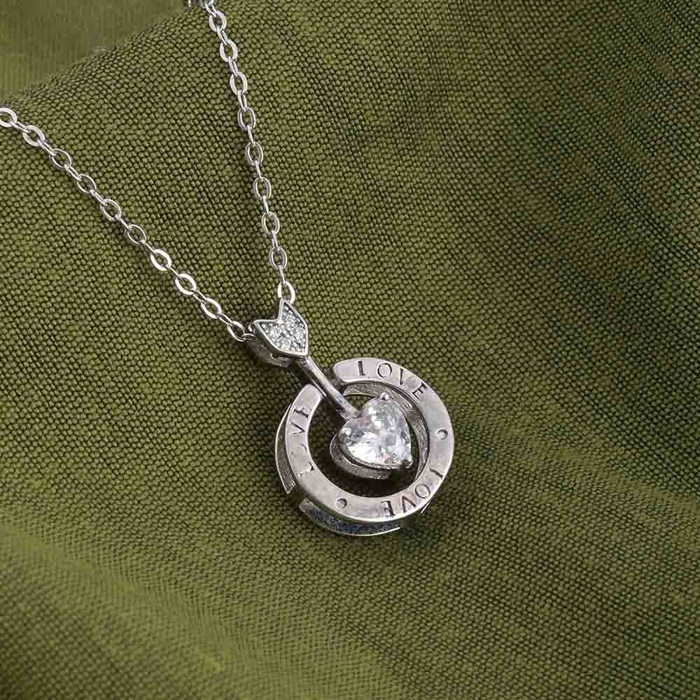 Heart Dangle Necklace : PM-NECKLACE-163
