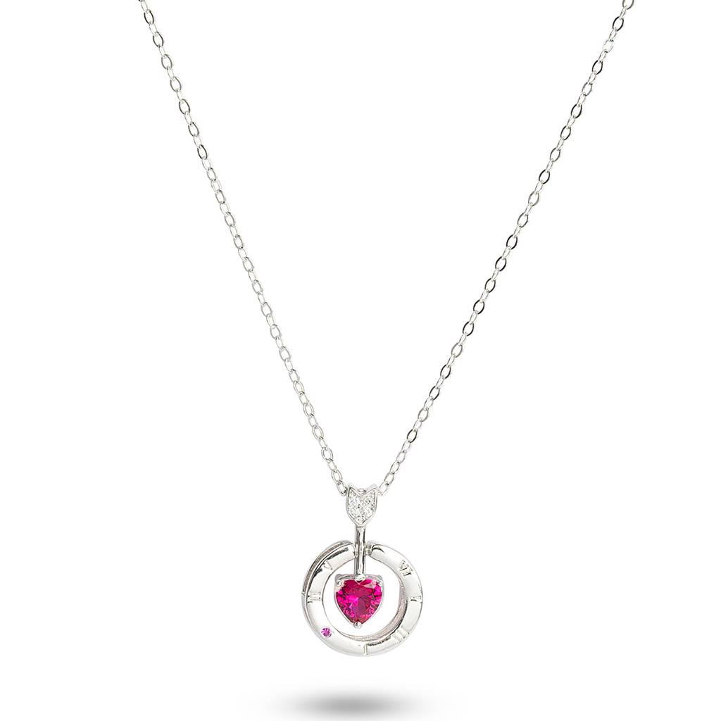 Heart Dangle Necklace : PM-NECKLACE-163