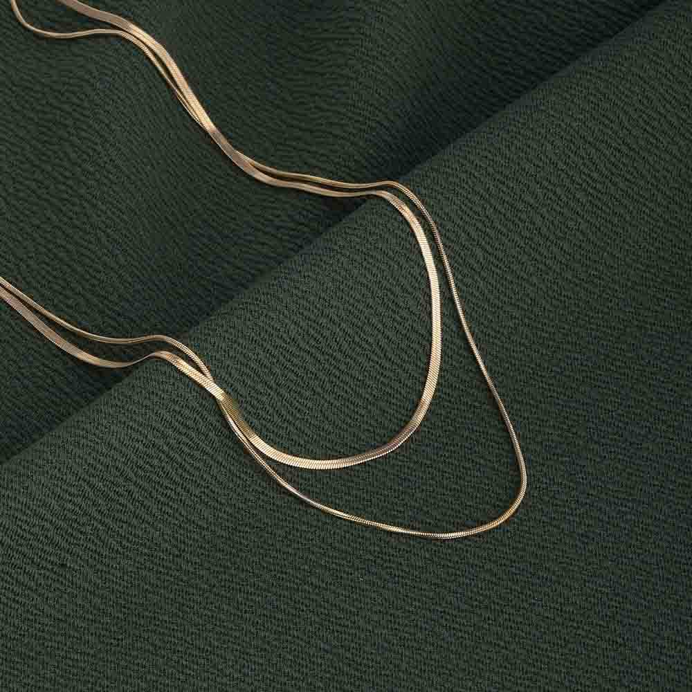 Plain Chain Two Layer Necklace : PM-NECKLACE-170