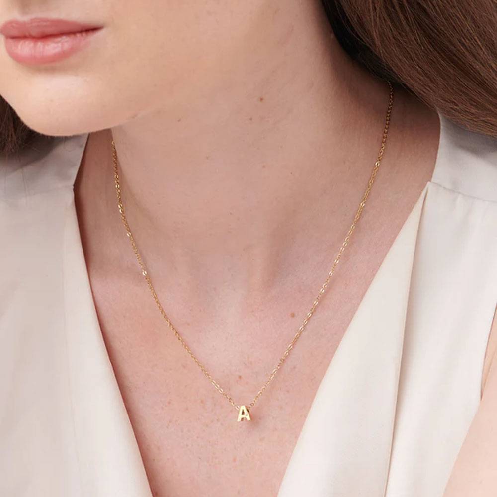 Small Letter Necklace : PM-NECKLACE-175-A