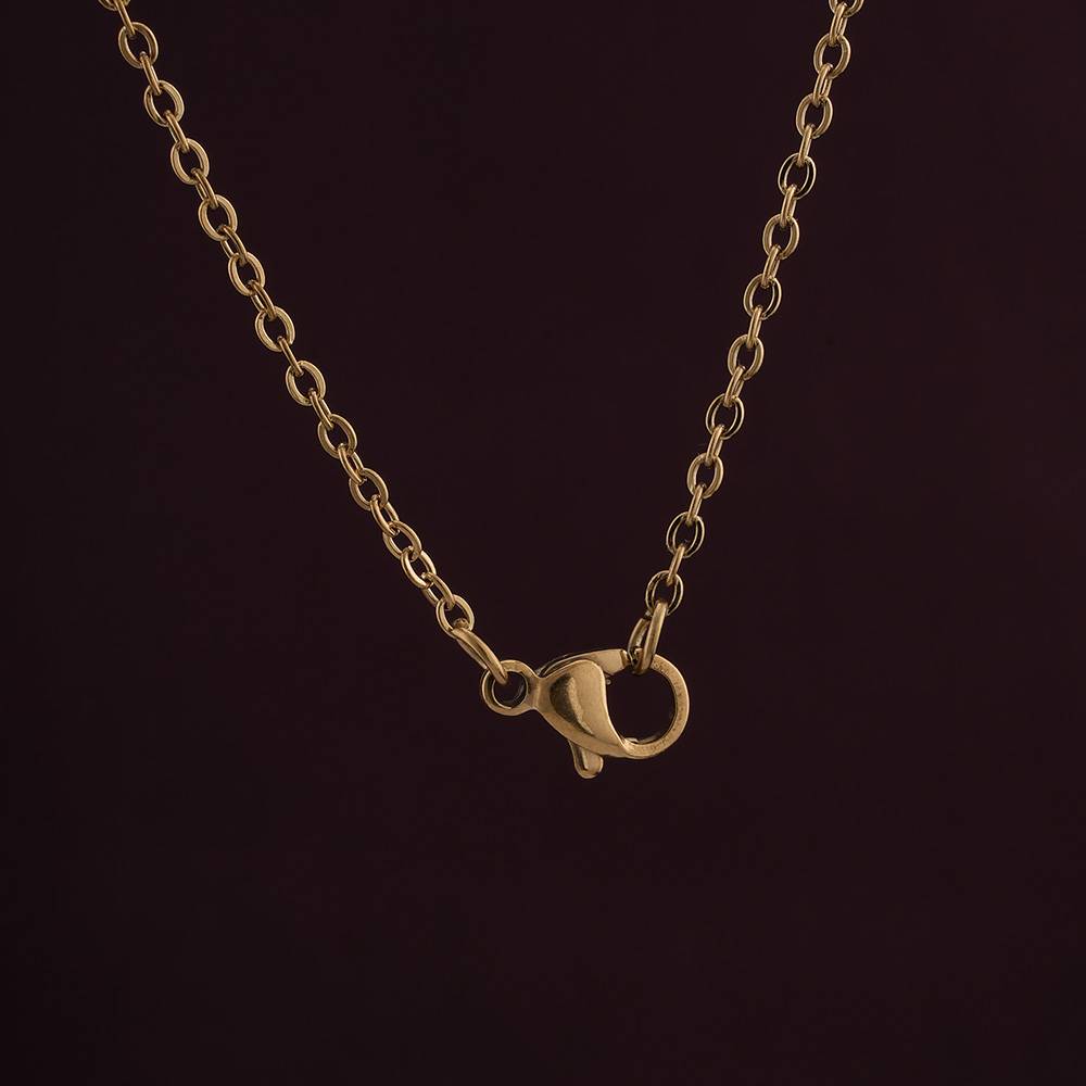 Palmonas 18K Gold Plated Small K Letter Necklace For Womens Waterproof & Anti-Tarnish : PM-NECKLACE-175-K