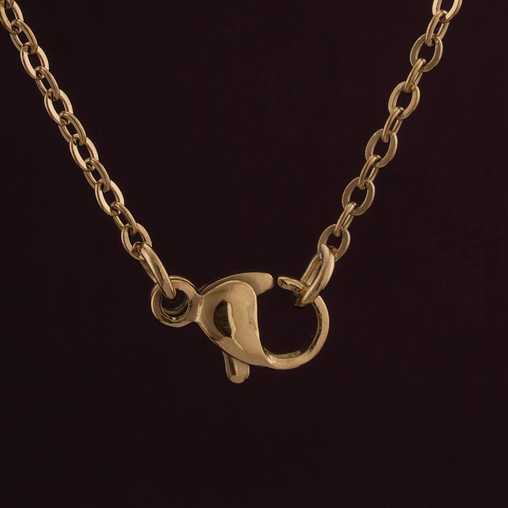 Palmonas 18K Gold Plated Small S Letter Necklace For Womens Waterproof & Anti-Tarnish : PM-NECKLACE-175-S