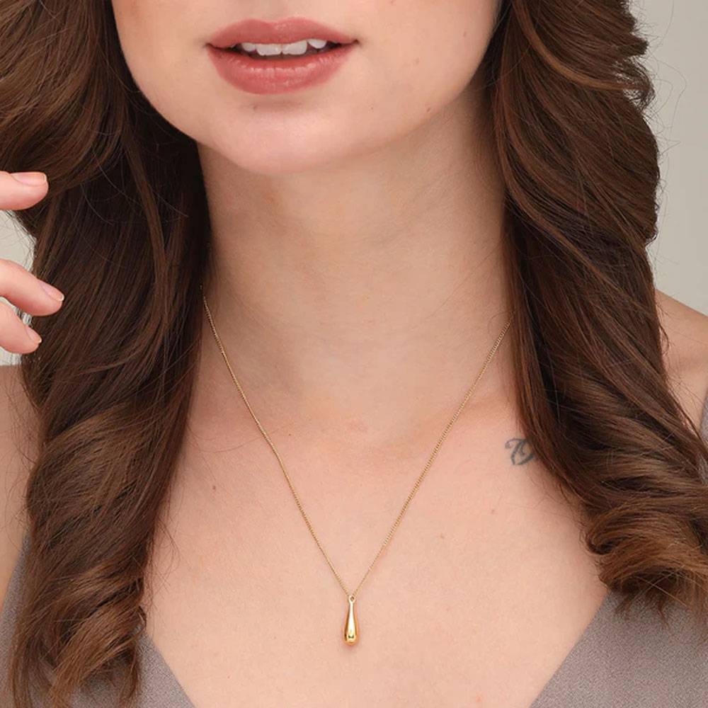 Thin Drop Necklace : PM-NECKLACE-184