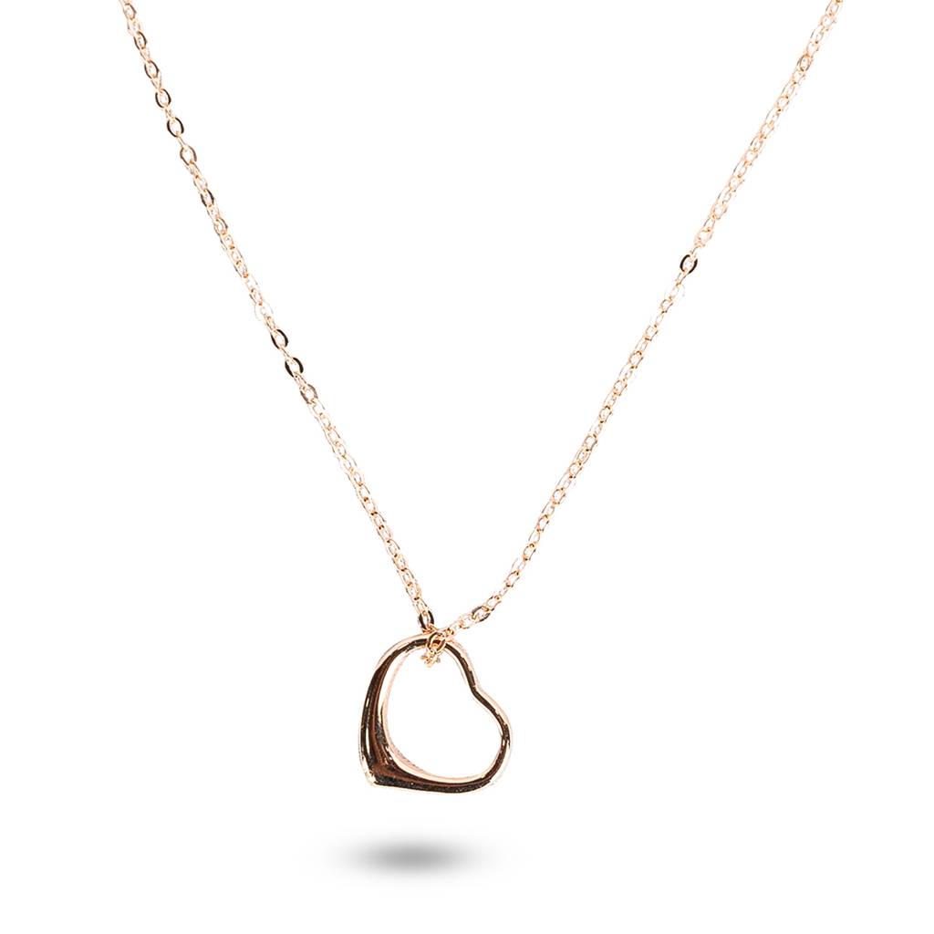 Rose Gold Rose Gold-Plated Handcrafted Necklace : PM-NECKLACE-188