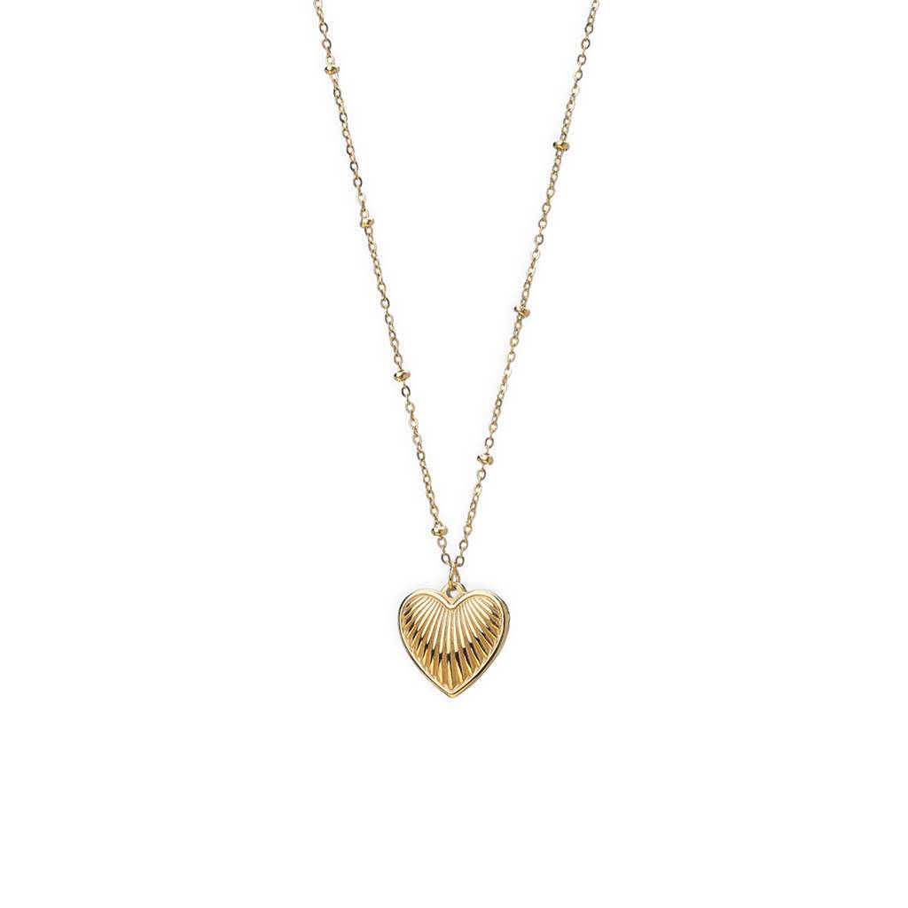 Heart Rays Necklace : PM-NECKLACE-215