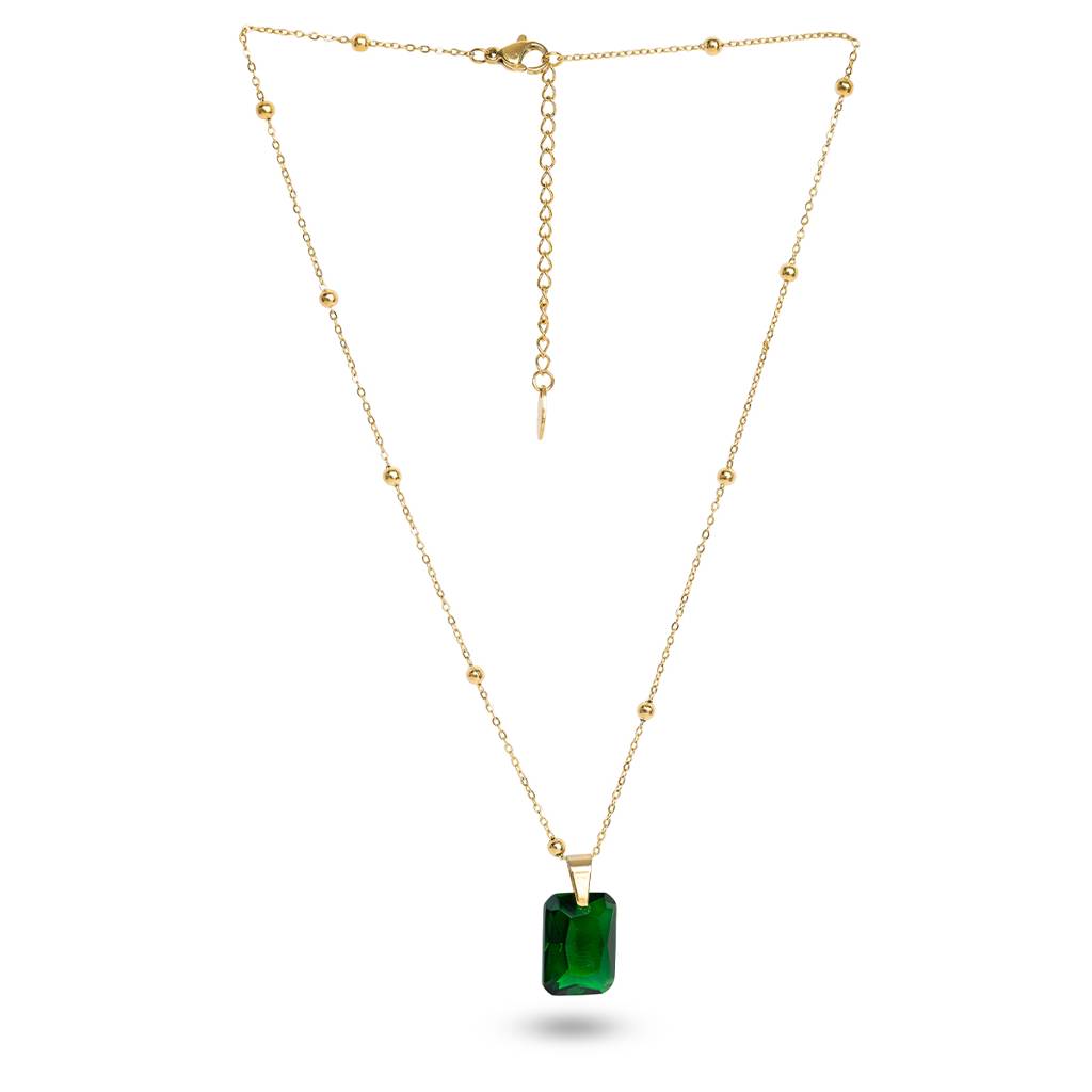 Dazzling Emerald Necklace : PM-NECKLACE-220