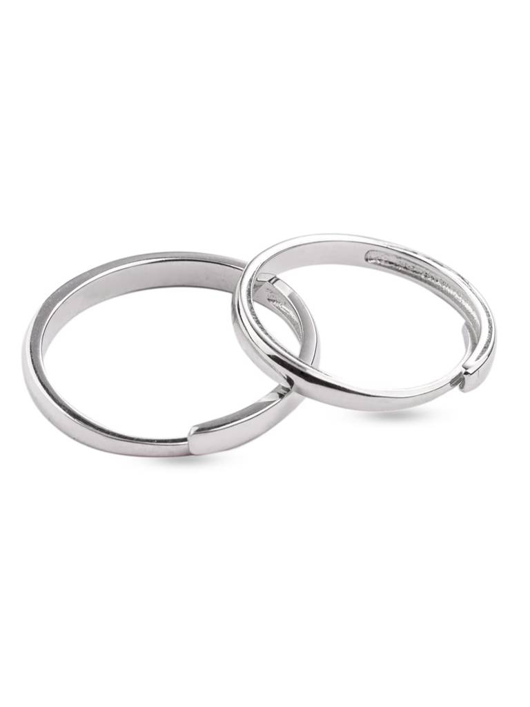 925 Sterling Silver Couple Rings : PM-RING-004