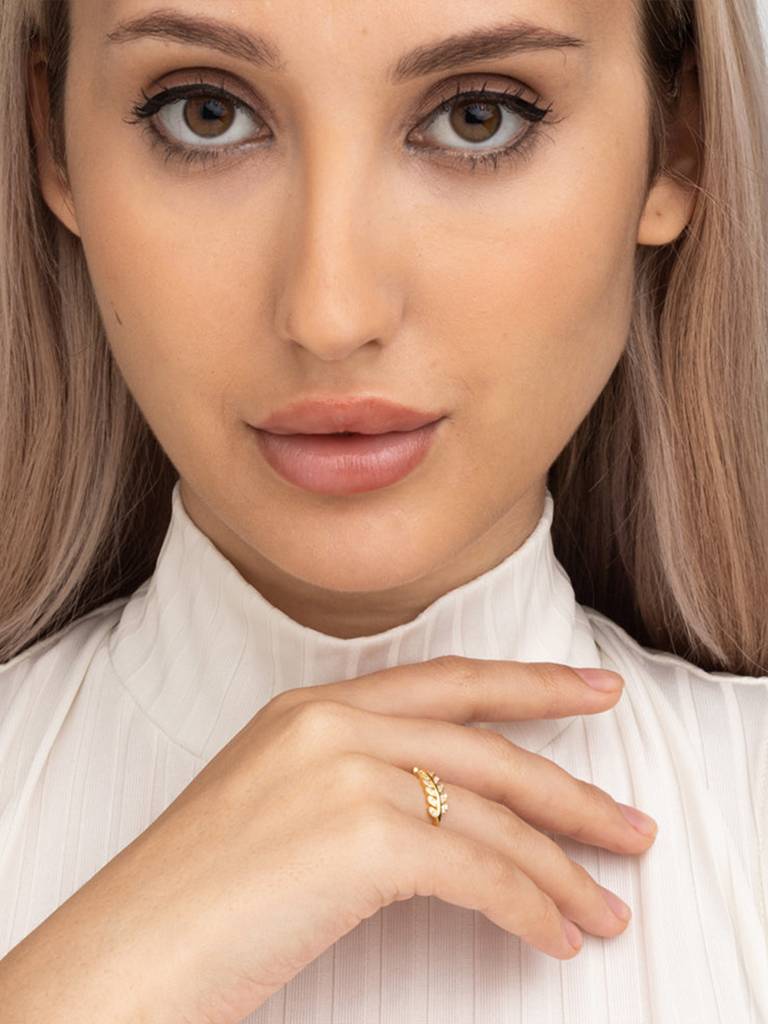 Feather Touch Ring : PM-RING-010