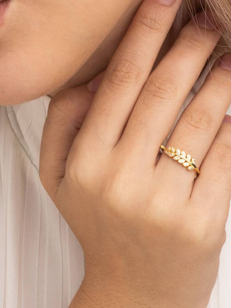 Feather Touch Ring : PM-RING-010