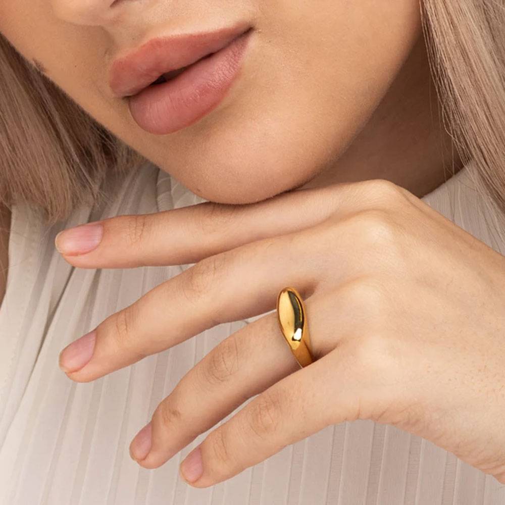 Bold Oval Ring : PM-RING-024-6
