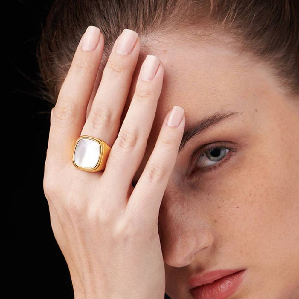 White Galaxy Ring : PM-RING-026-6