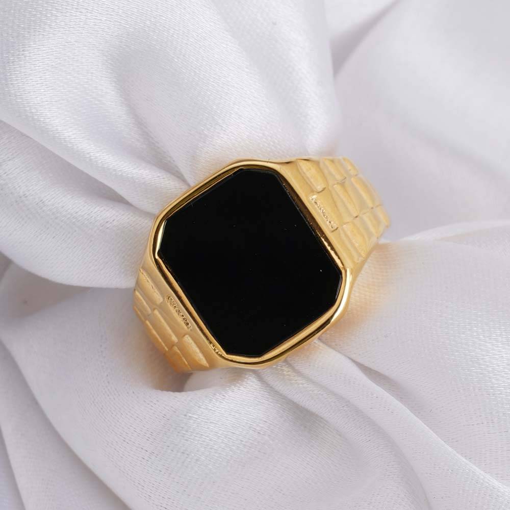 Black Onyx Ring : PM-RING-027-6