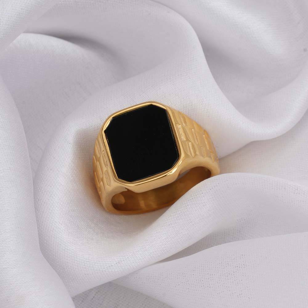 Black Onyx Ring : PM-RING-027-6